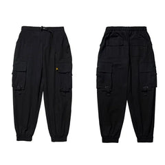 Hip Hop Harem Cargo Pants with Adjustable Leg Circumference