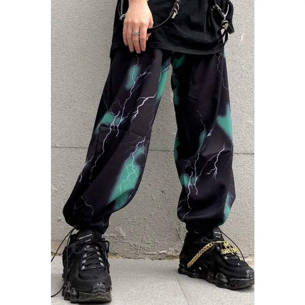 Hip Hop Joggers Grunge Aesthetic Sweatpants for Men