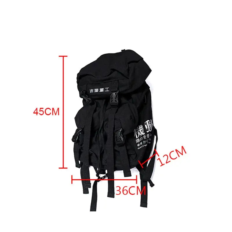 Hip Hop Korean Backpacks - Backpack