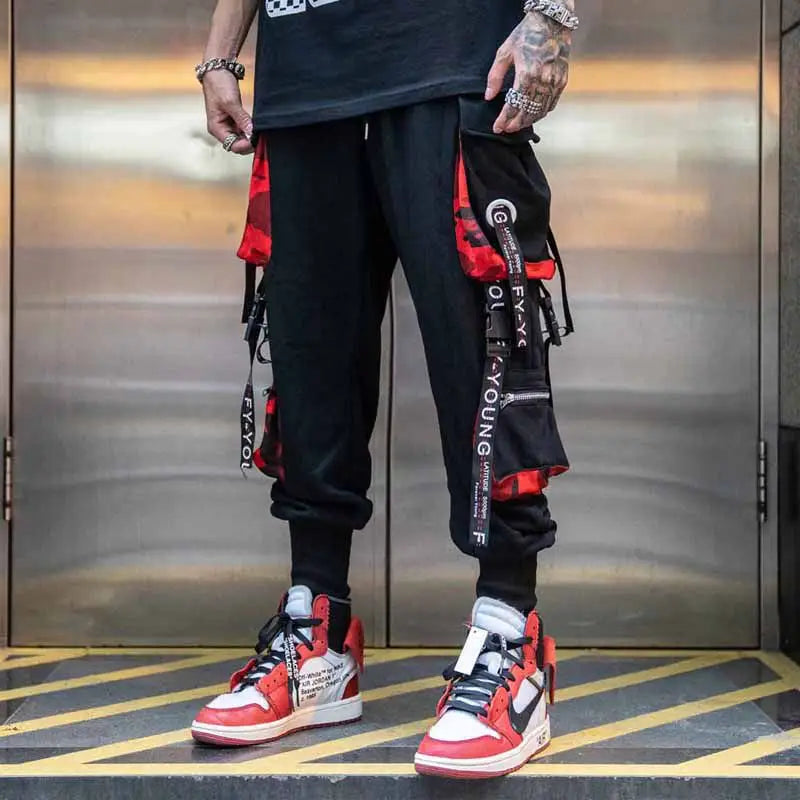 Hip Hop Pocket Loose Cargo Pants