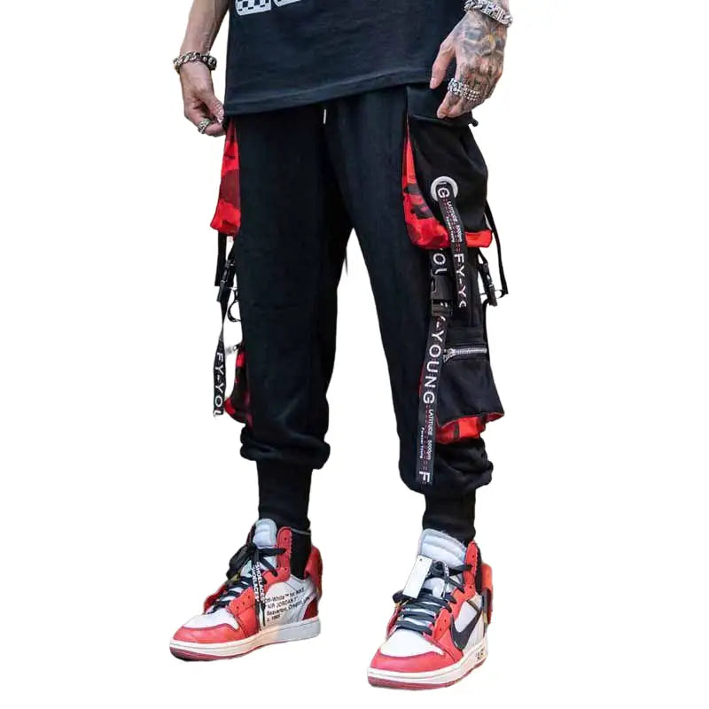 Hip Hop Pocket Loose Cargo Pants