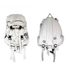 Hip Hop Ribbon Korean Backpacks for Everyday Style White1