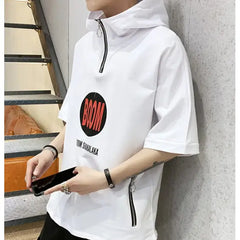 Hip Hop Street Style T Shirt font-face Casual Fit