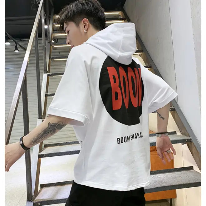 Hip Hop Street Style T Shirt font-face Casual Fit