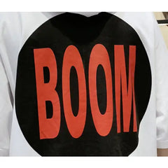 Hip Hop Street Style T Shirt font-face Casual Fit