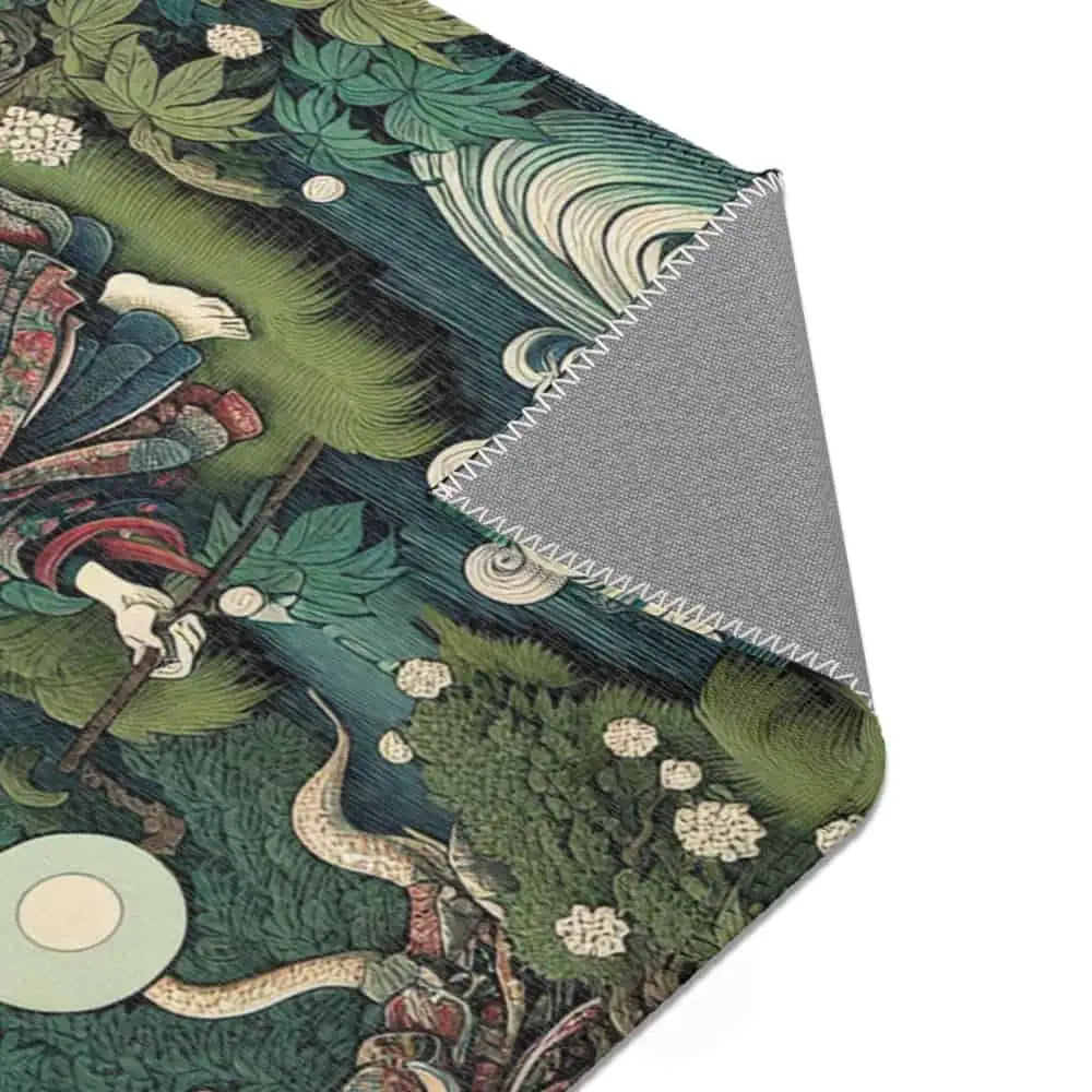 Hiroshi Kabuki - Japanese Yōkai Rug - Home Decor