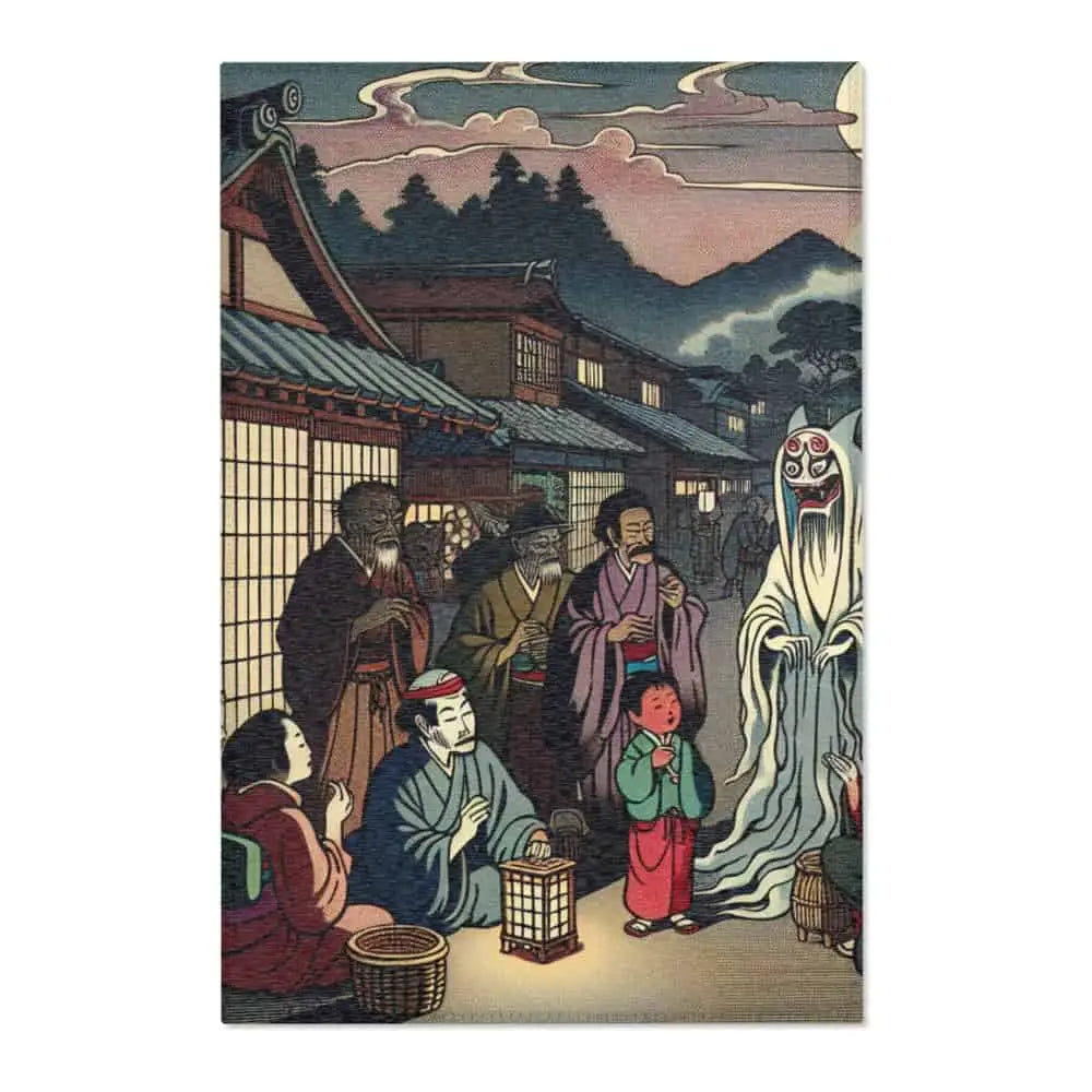 Hiroshi Kaminari - Japanese Yōkai Rug - 24’ × 36’