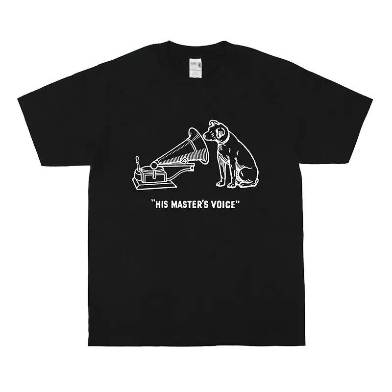 His Master’s Voice Round Neck T-shirt