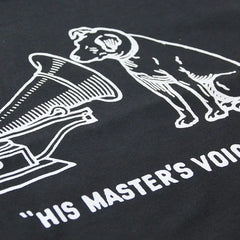 His Masters Voice Round Neck T Shirt for Daily Wear