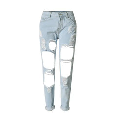 ’Hole’ Torn Ripped Jeans