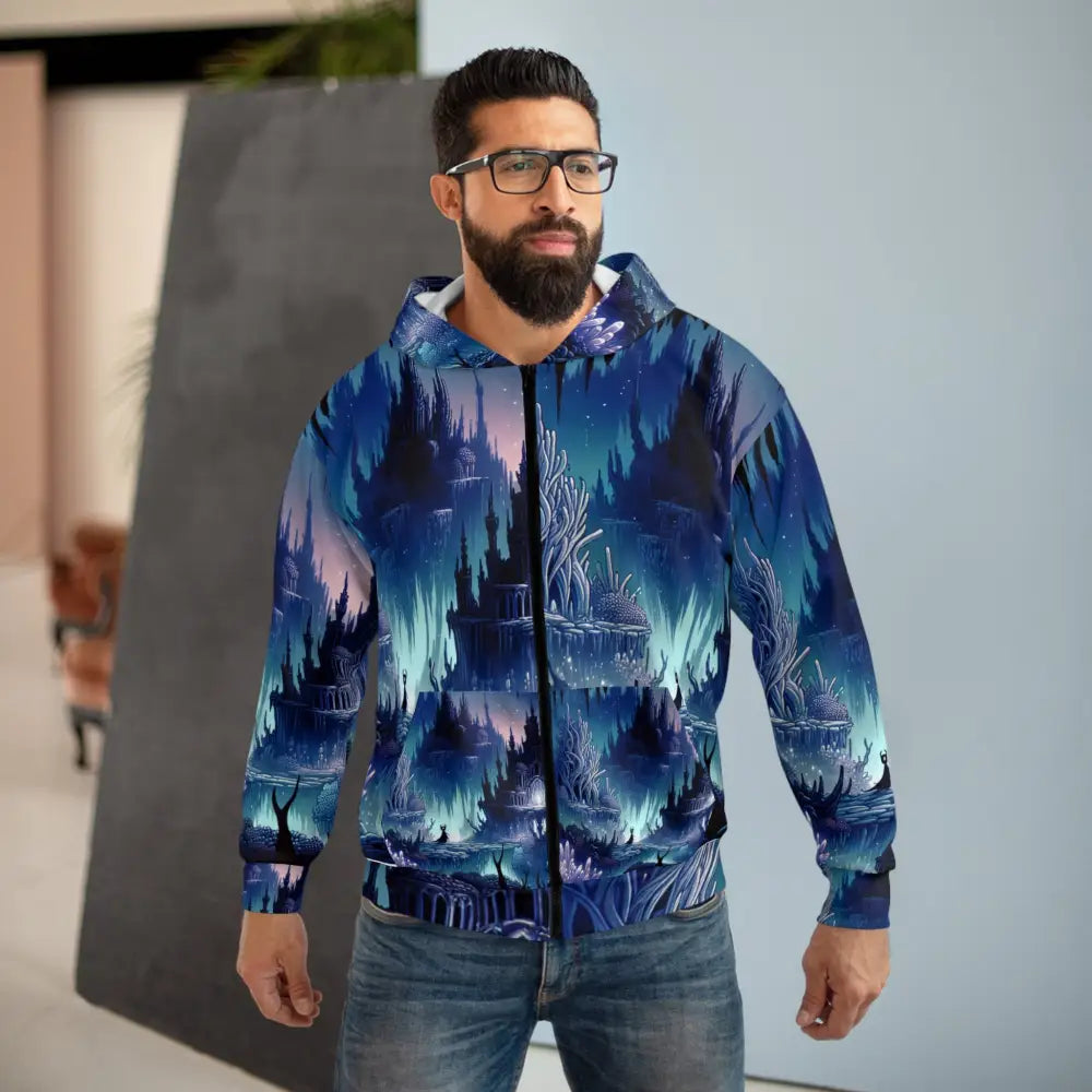 Hollow Knight Hoodie with Underground Kingdom Design