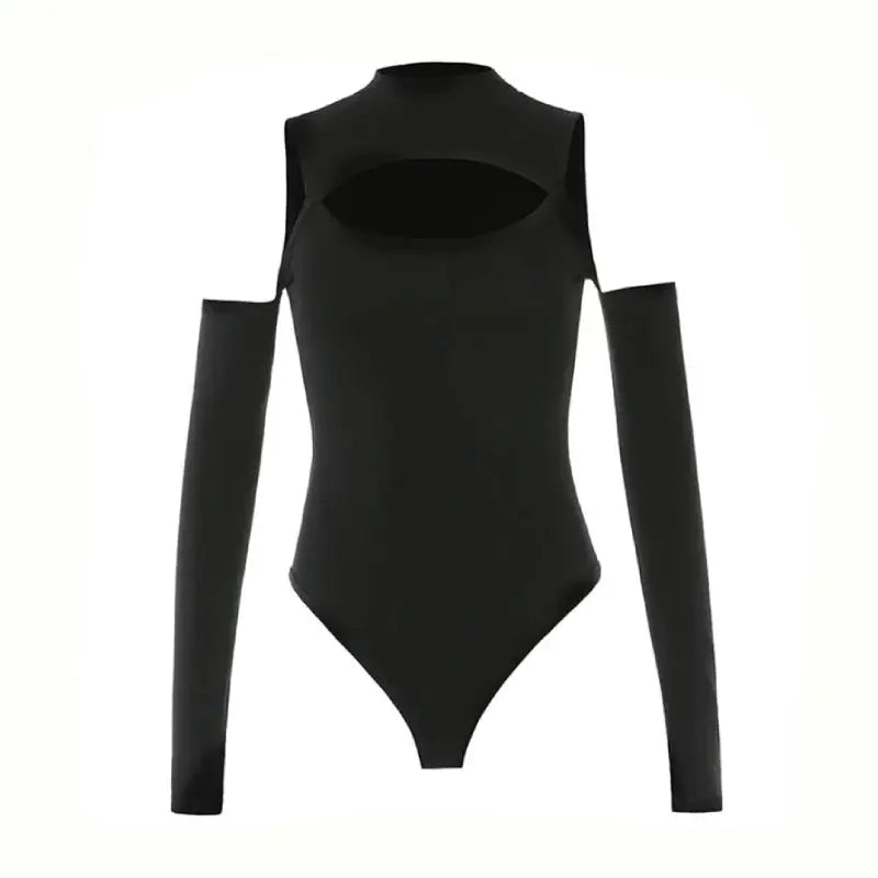 Hollow Out Off Shoulder Bodysuit Indulge Style