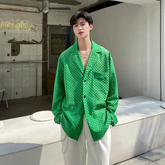 Hollow See Through Long Sleeve Loose Shirt for Women