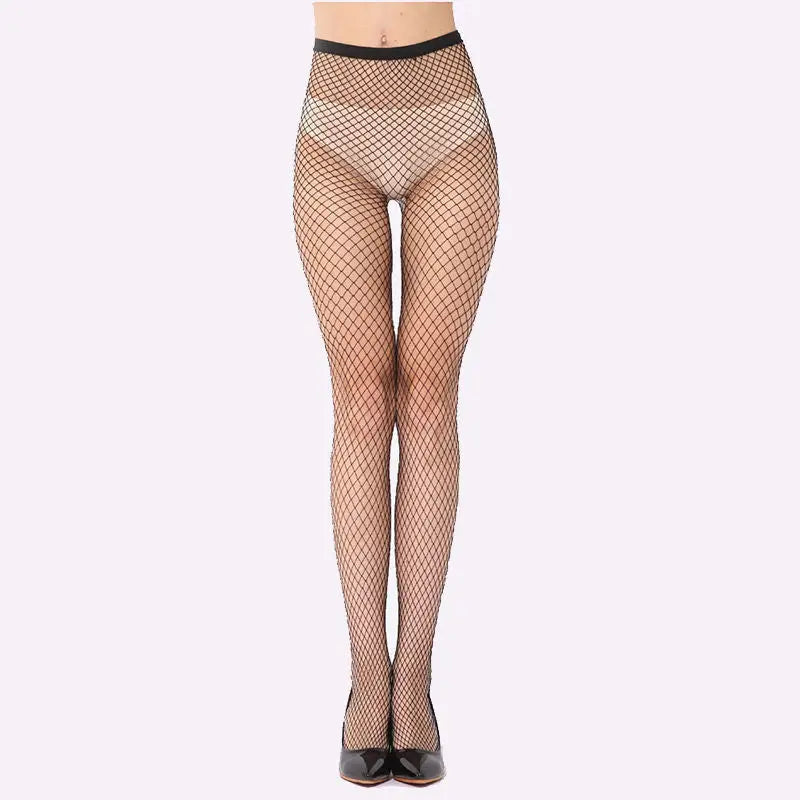 Hollowed Out Mesh Pantyhose Material Polyester Spandex