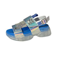 Holographic Laser Sandals - Shoes