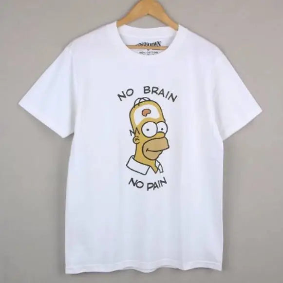 Homer J. Short-Sleeved Cotton T-shirt - T-Shirt