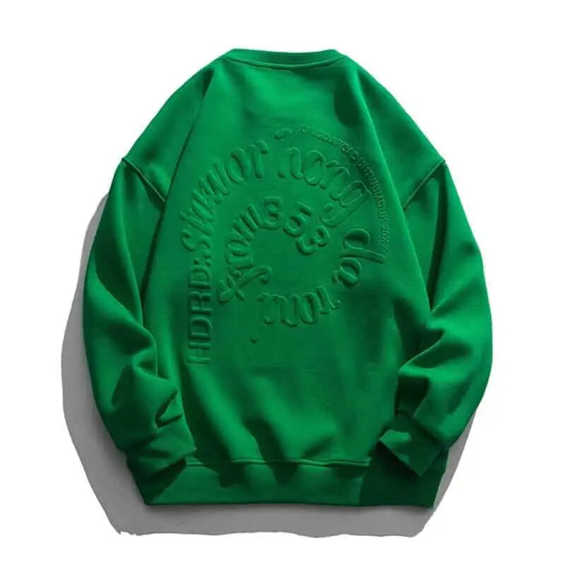 Hongdaroad Korean Oversized Sweatshirt - SWEATSHIRT