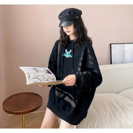 Hoodie with Kawaii Sweet Rabbit Ears