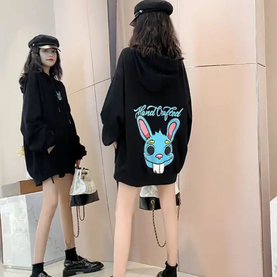 Hoodie with Kawaii Sweet Rabbit Ears