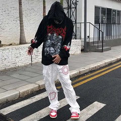 Horror Masks Harajuku Sweatshirt