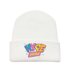 Hype House Elastic Hat - White2 / One Size - Warm hats