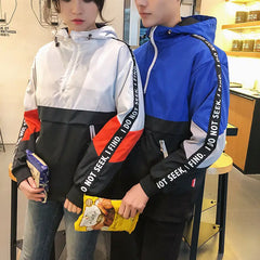 I FIND Waterproof Hooded Zipper Jacket
