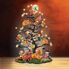 Illuminated Snoopy Halloween Tree Lighted