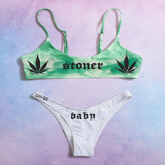 Stoner Baby Style Bikini Set