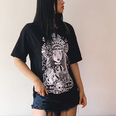 In Goth We Trust Dark Witch T-Shirt