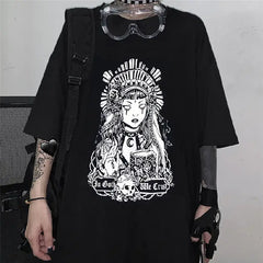 In Goth We Trust Dark Witch T-Shirt