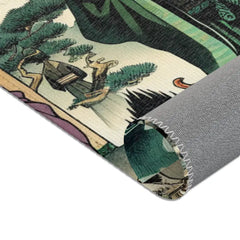 Intricately Designed Yokai Area Rug for Home Decor