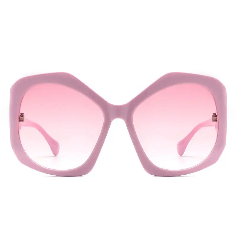 Irregular Colorful Oversized Sunglasses