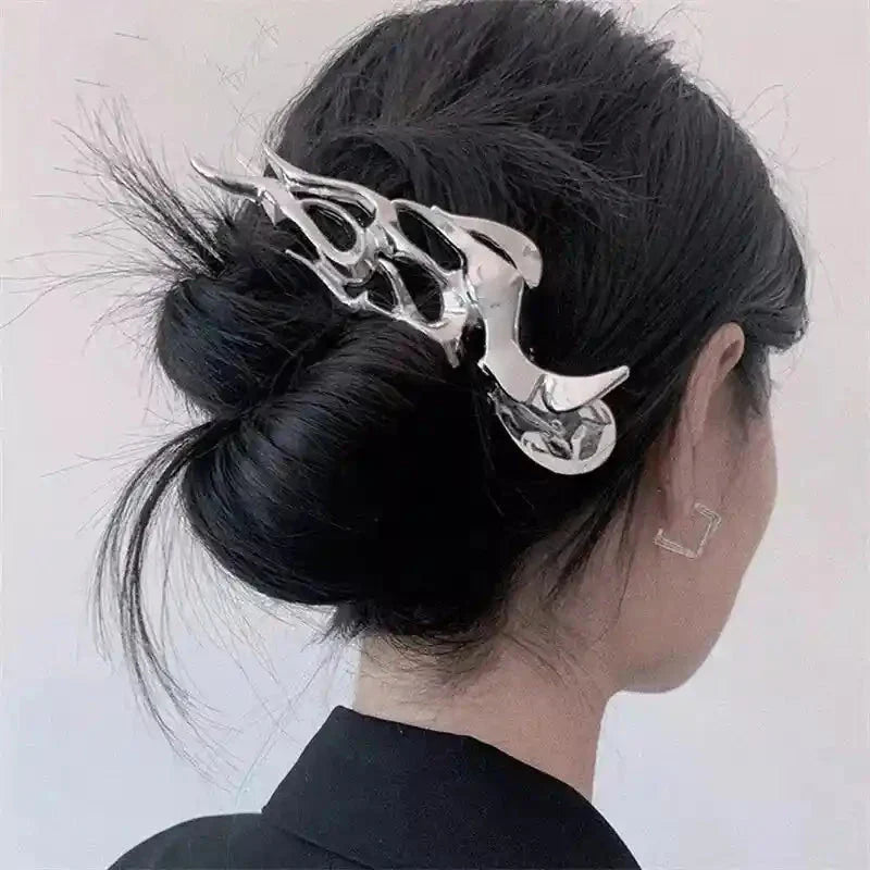 Irregular Hollow Hair Clip for Everyday Hairstyles