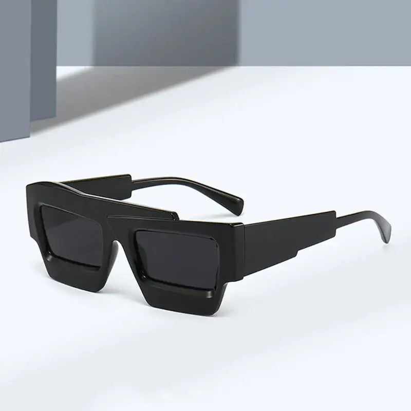 Irregular Retro Double Color Sunglasses for Men and Women