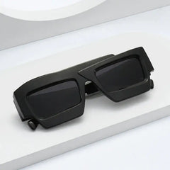 Irregular Retro Double Color Sunglasses for Men and Women