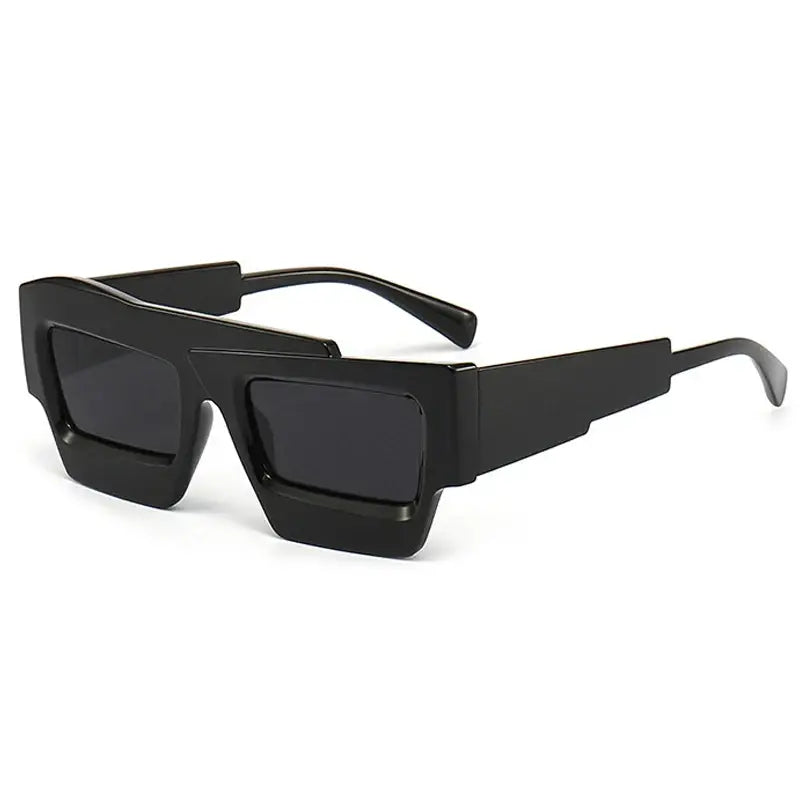 Irregular Retro Double Color Sunglasses for Men and Women