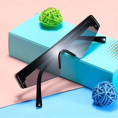 Irregular Shape Sports Sunglasses with UV Protection