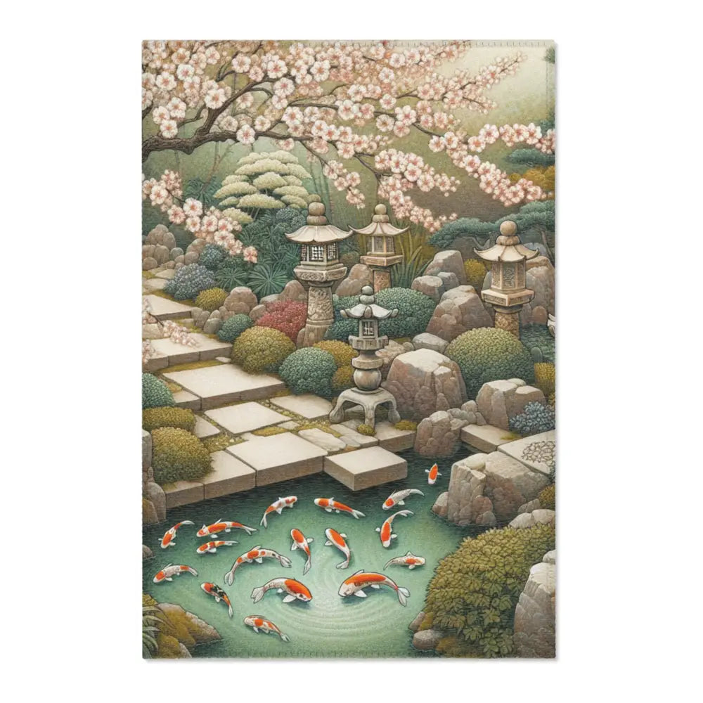 Drawing Japanese Rug Hiroshi Tanaka - Japanese Rug - UrbanWearOutsiders
