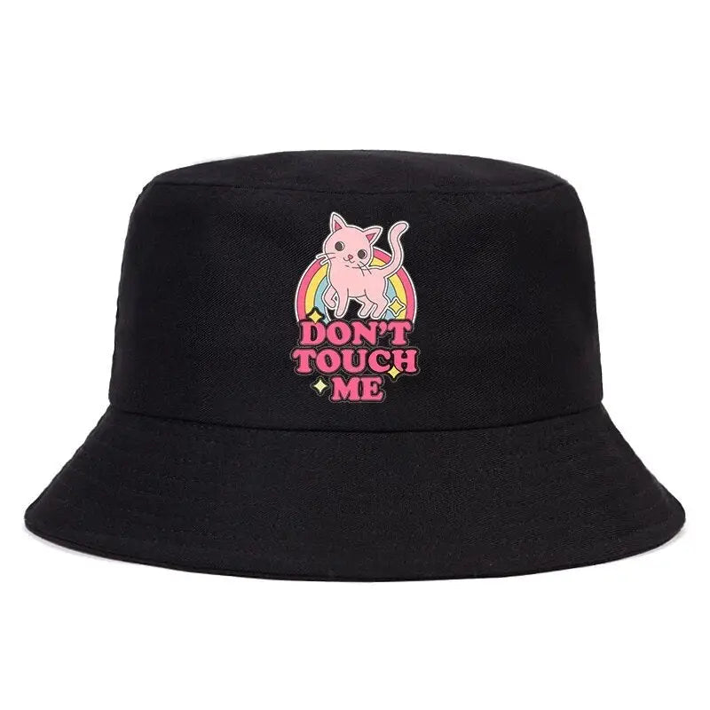 Japanese Cartoon Cat Bucket Hat