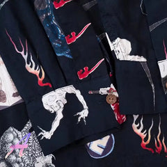 Japanese Demon Long-Sleeved Shirt