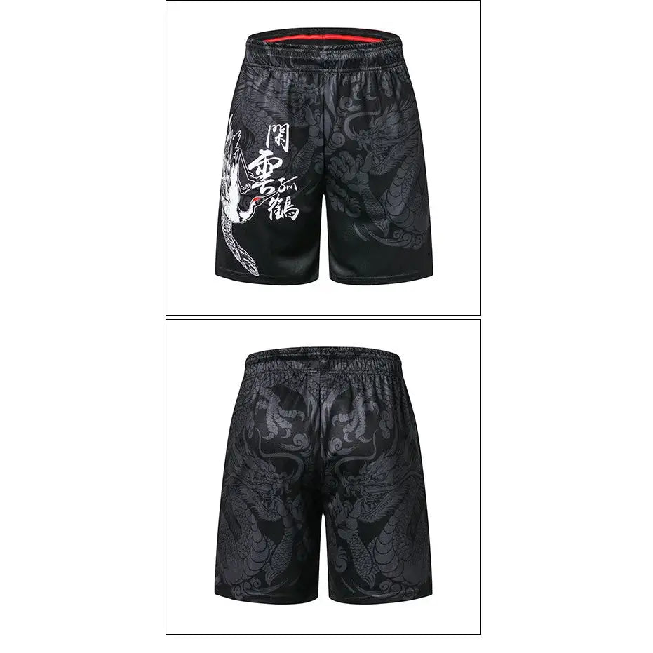 Japanese Dragon and Art Beach Shorts