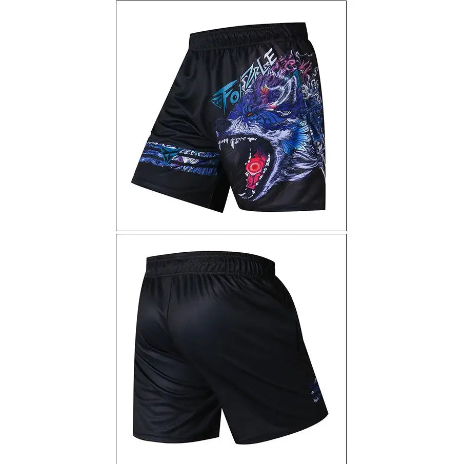 Japanese Dragon and Art Beach Shorts