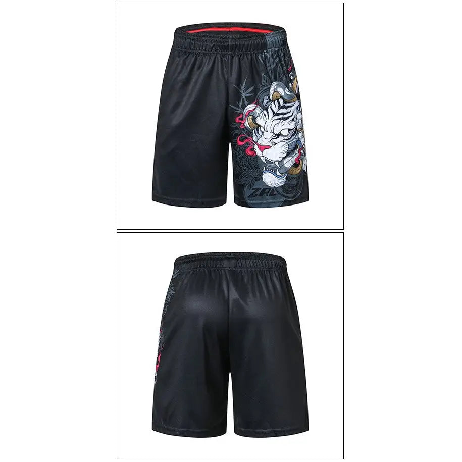 Japanese Dragon and Art Beach Shorts