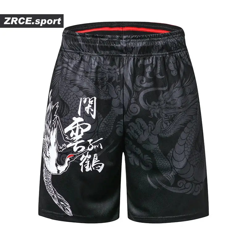 Japanese Dragon and Art Beach Shorts