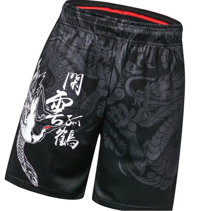 Japanese Dragon and Art Beach Shorts