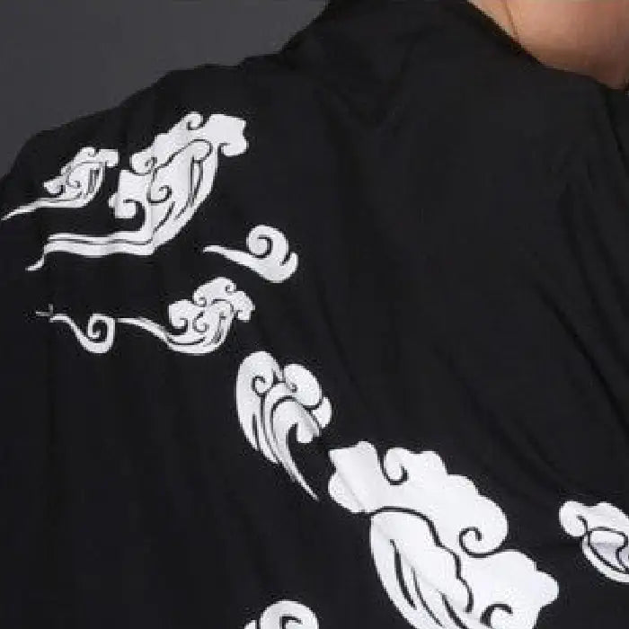 Japanese Dragon Sakuras Kimono - KIMONO