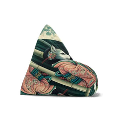 Japanese Folklore Area Bean Bag Chair