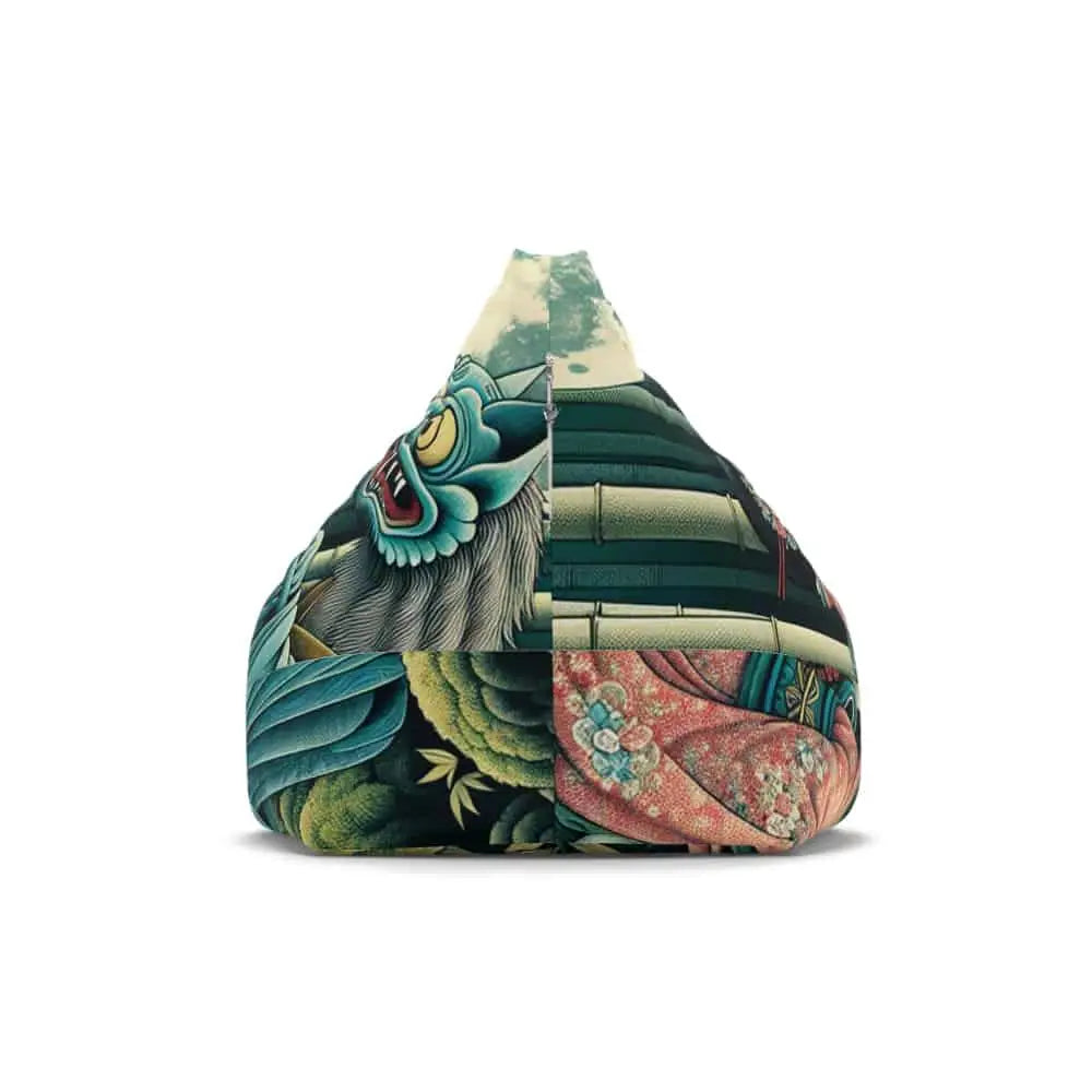 Japanese Folklore Area Bean Bag Chair