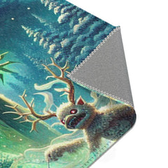 Japanese Folklore Area Rug Magical World Design