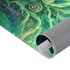 Japanese Folklore Area Rug Magical World Design